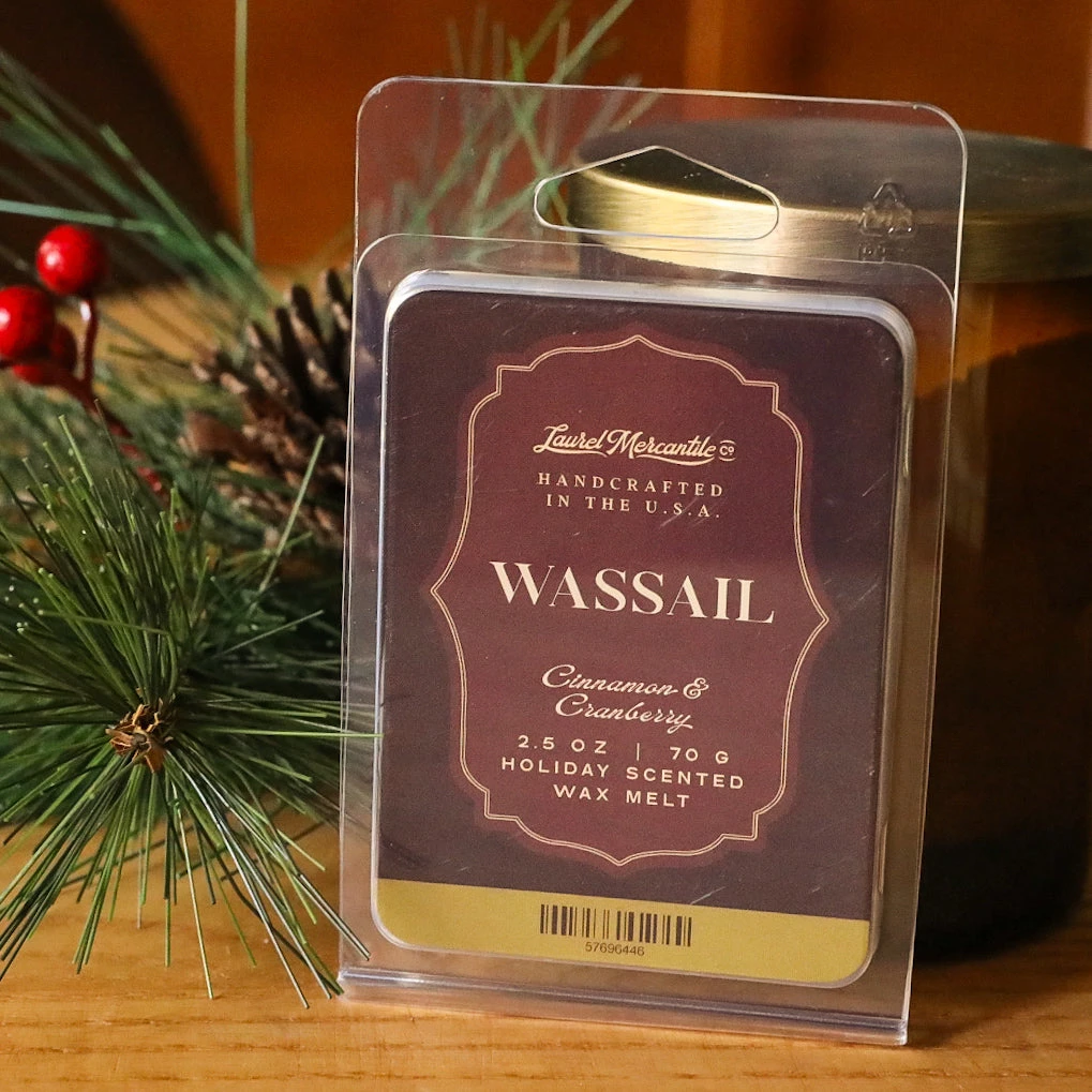 Wassail Scented Wax Melt - Warm Cinnamon & Cranberry Holiday Fragrance 3 Wassail Scented Wax Melt - Warm Cinnamon & Cranberry Holiday Fragrance