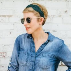 Emily's Solid Wide Fabric-Covered Headband -Laurel Mercantile Store 491A2703 2 10e19cd2 7dba 4ab9 8ca4 eadd22d1c89b