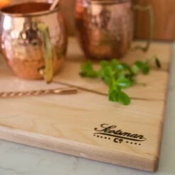Scotsman Maple Large Serving Board - Handcrafted American Hardwood -Laurel Mercantile Store 491A9351