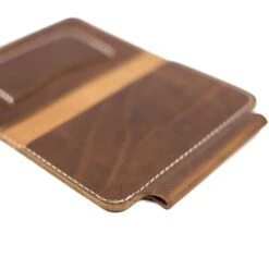 Scotsman English Bridle Leather Field Notes Wallet -Laurel Mercantile Store 491A9975 2