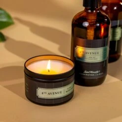 4th Avenue Scented Candle - 5 oz. Thyme, Vanilla & Cedar