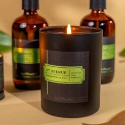 8th Avenue Candle: Sophisticated White Tea, Sage & Magnolia