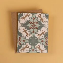Adam Trest Stationery | Hounds Tile Card