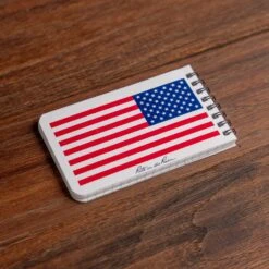 Rite in the Rain American Flag Weatherproof Top Spiral Notebook (3" x 5") 10 Rite in the Rain American Flag Weatherproof Top Spiral Notebook (3" x 5") -Laurel Mercantile Store American Flag Top Spiral Notebook 00002