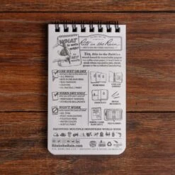 Rite in the Rain American Flag Weatherproof Top Spiral Notebook (3" x 5") 12 Rite in the Rain American Flag Weatherproof Top Spiral Notebook (3" x 5") -Laurel Mercantile Store American Flag Top Spiral Notebook 00004