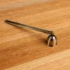 Antique Brass Bell Candle Snuffer for Elegant Extinguishing -Laurel Mercantile Store Antique Brass Bell Snuffer 00006