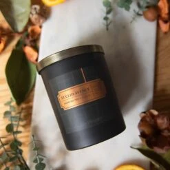 Euclid Avenue Scented Candle - Orange, Mandarin & Musk - 11oz -Laurel Mercantile Store Avenues Candle Line Laurel MS 00005