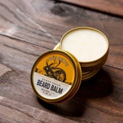 Big Ben's Beard Balm - Cuban Cigar Scent - 2 oz Brass Canister -Laurel Mercantile Store Big Bens Beard Balm Cuban Cigar 00004