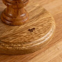 Brazilian Oak Cake Stand -Laurel Mercantile Store Brazilian Oak Cake Stand 00005