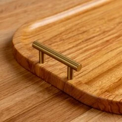 Brazilian Oak Serving Tray -Laurel Mercantile Store Brazilian Oak Serving Tray 00008