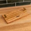 Brazilian Oak Sink Caddy - Solid Hardwood Kitchen Organizer -Laurel Mercantile Store Brazilian Oak Sink Caddy 00002