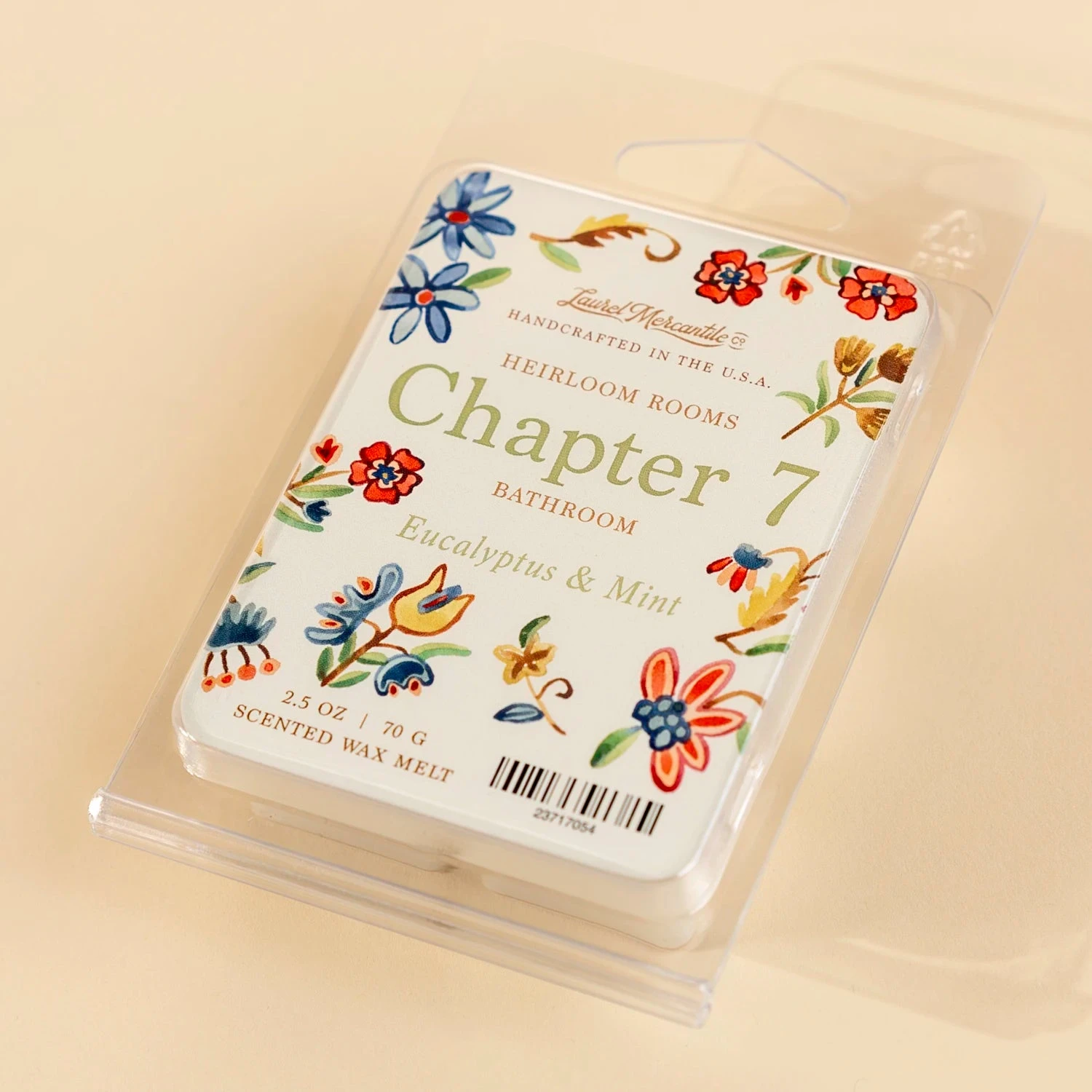 Heirloom Rooms Chapter 7 Bathroom Wax Melt: Eucalyptus & Mint 4 Heirloom Rooms Chapter 7 Bathroom Wax Melt: Eucalyptus & Mint - Image 2