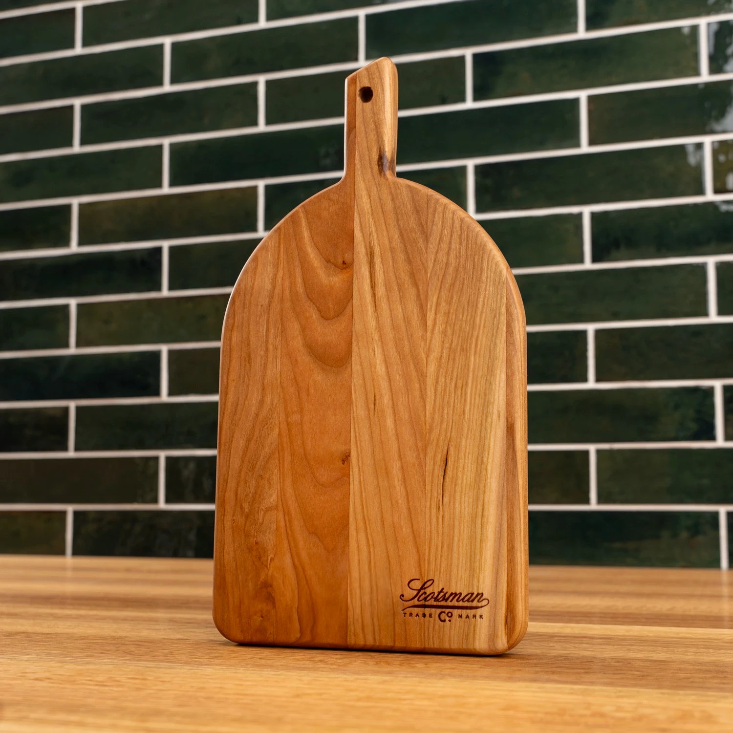 Scotsman Co. Cherry Arched Cheese Board - Handcrafted American Hardwood 12 Scotsman Co. Cherry Arched Cheese Board - Handcrafted American Hardwood - Image 10