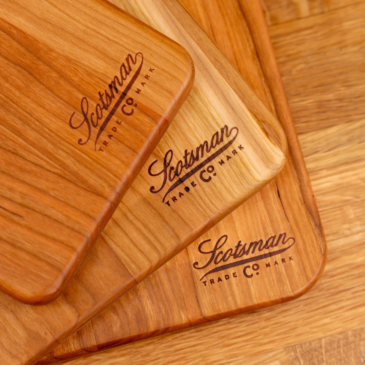 Scotsman Co. Cherry Arched Cheese Board - Handcrafted American Hardwood 5 Scotsman Co. Cherry Arched Cheese Board - Handcrafted American Hardwood - Image 3