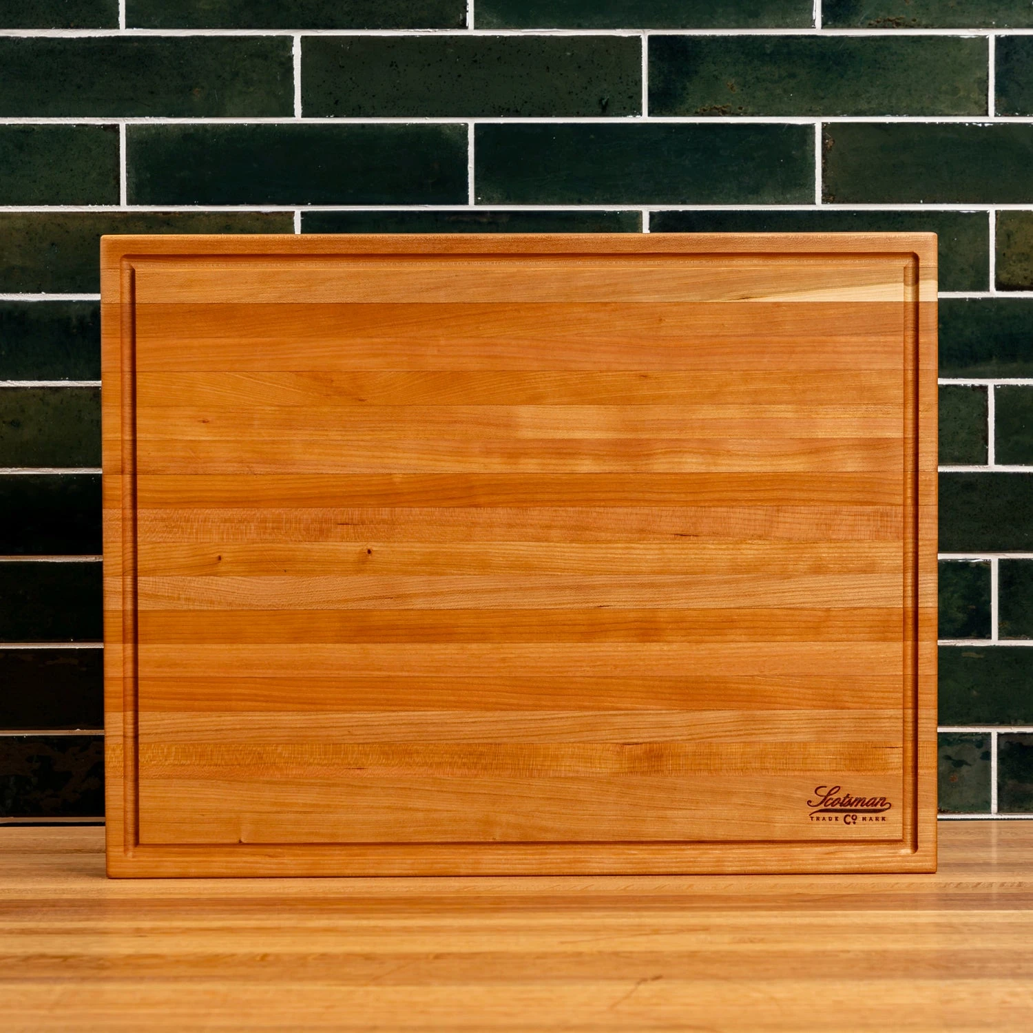 Cherry Butcher Block With Juice Groove 12 Cherry Butcher Block With Juice Groove - Image 10