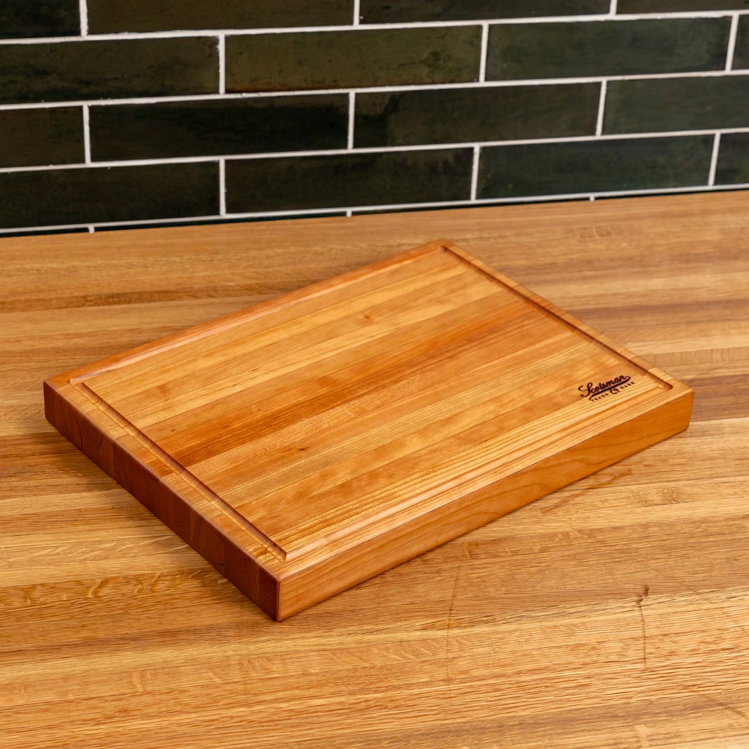 Cherry Butcher Block With Juice Groove 10 Cherry Butcher Block With Juice Groove - Image 8