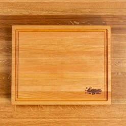 Cherry Butcher Block With Juice Groove 20 Cherry Butcher Block With Juice Groove -Laurel Mercantile Store Cherry Butcher Block with Juice Grove Small 00001