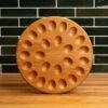 Scotsman Cherry Deviled Egg Tray - 24-Egg Reversible Hardwood Server -Laurel Mercantile Store Cherry Deviled Egg Tray 24 egg 00007