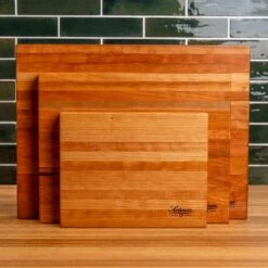 Scotsman Cherry Butcher Block - Handcrafted American Hardwood