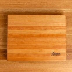 Scotsman Cherry Butcher Block - Handcrafted American Hardwood 19 Scotsman Cherry Butcher Block - Handcrafted American Hardwood -Laurel Mercantile Store Cherry Eased Edge Butcher Block Small 00001