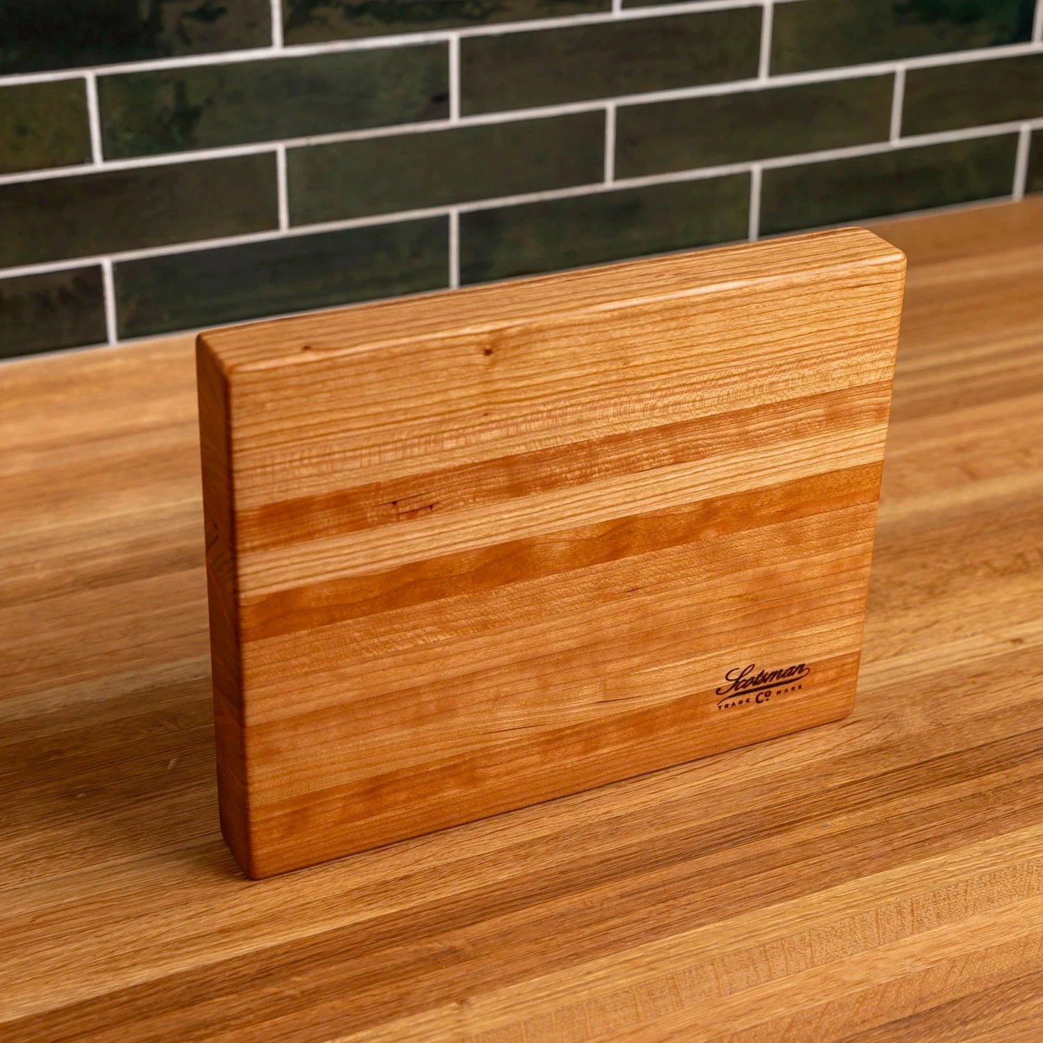 Scotsman Cherry Butcher Block - Handcrafted American Hardwood 7 Scotsman Cherry Butcher Block - Handcrafted American Hardwood - Image 5