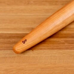 Professional Handcrafted French Tapered Rolling Pin - Solid Wood -Laurel Mercantile Store Cherry French Rolling Pins 00011