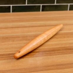 Professional Handcrafted French Tapered Rolling Pin - Solid Wood -Laurel Mercantile Store Cherry French Rolling Pins 00012