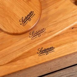 Scotsman Cherry Oval Cheese Board: Handcrafted American Hardwood Serving Tray 15 Scotsman Cherry Oval Cheese Board: Handcrafted American Hardwood Serving Tray -Laurel Mercantile Store Cherry Oval Cheese Boards 00006