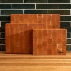 Scotsman Co. Cherry End Grain Rectangle Butcher Block