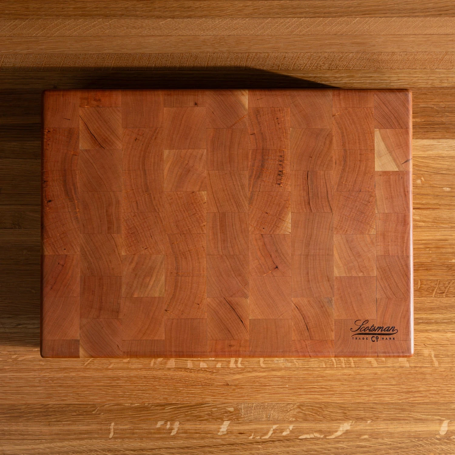 Scotsman Co. Cherry End Grain Rectangle Butcher Block 12 Scotsman Co. Cherry End Grain Rectangle Butcher Block - Image 10