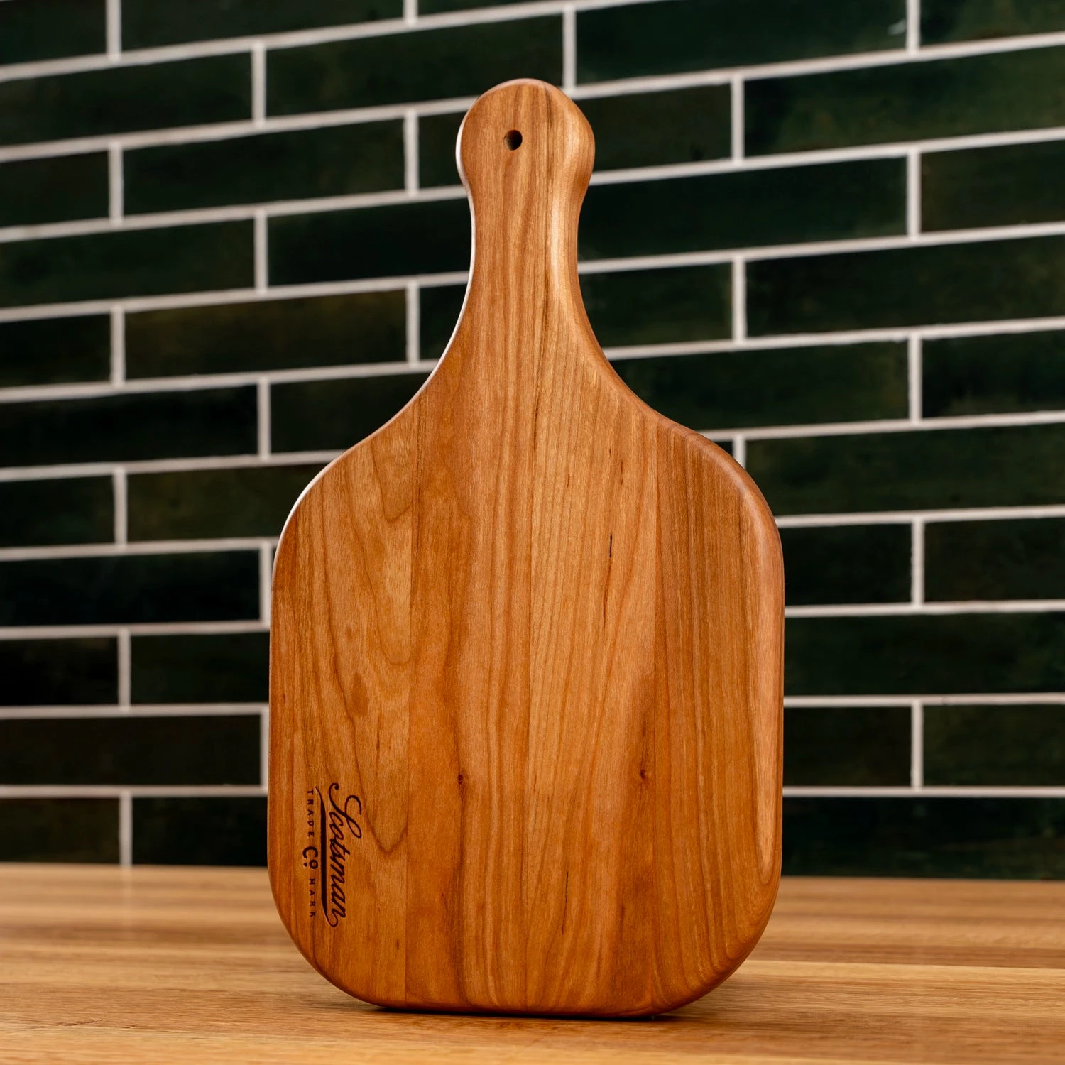 Scotsman Co. Cherry Square Cheese Board - Handcrafted American Hardwood 11 Scotsman Co. Cherry Square Cheese Board - Handcrafted American Hardwood - Image 9