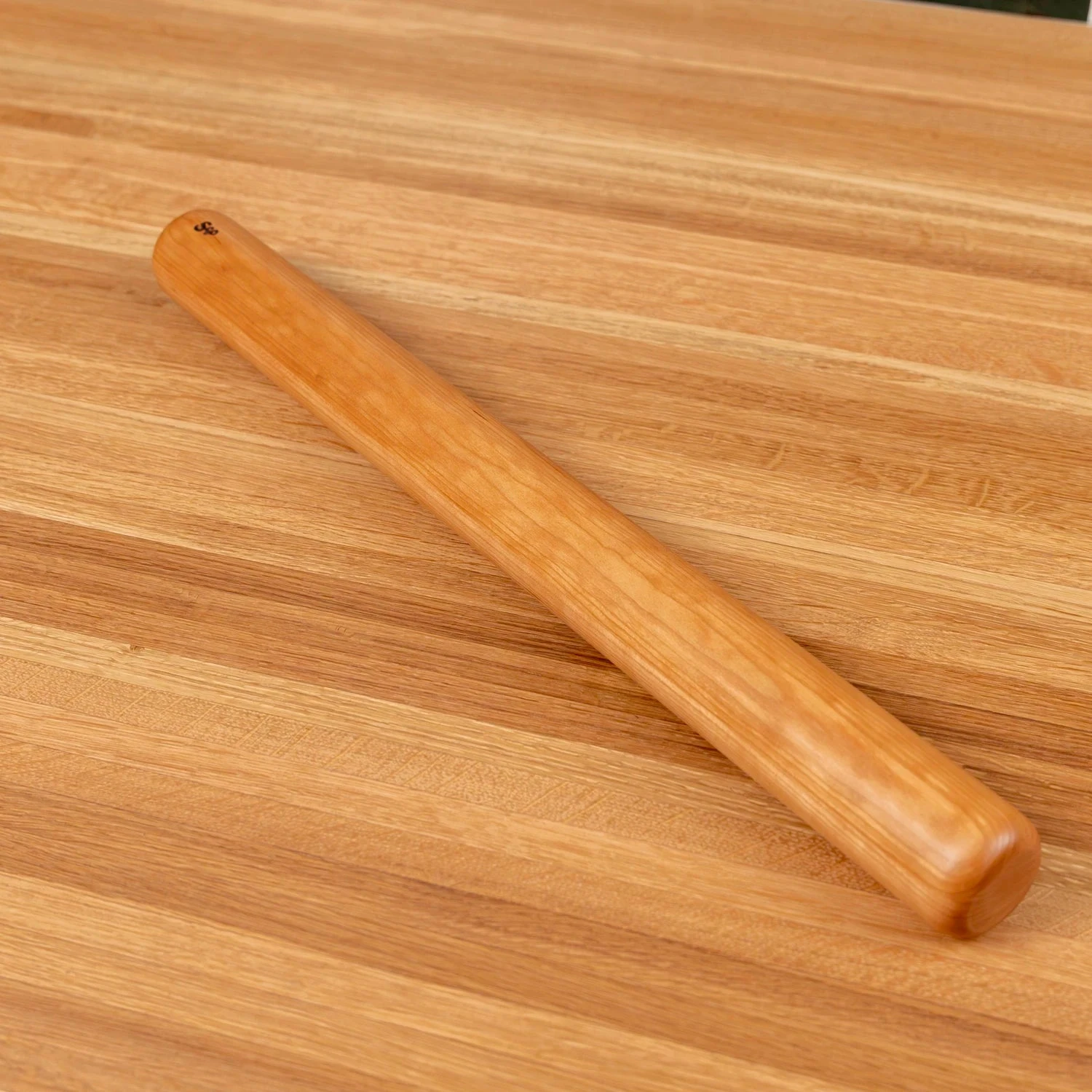 Handcrafted Solid Wood Straight Rolling Pin - 20-Inch Professional Baker's Tool 5 Handcrafted Solid Wood Straight Rolling Pin - 20-Inch Professional Baker's Tool - Image 3