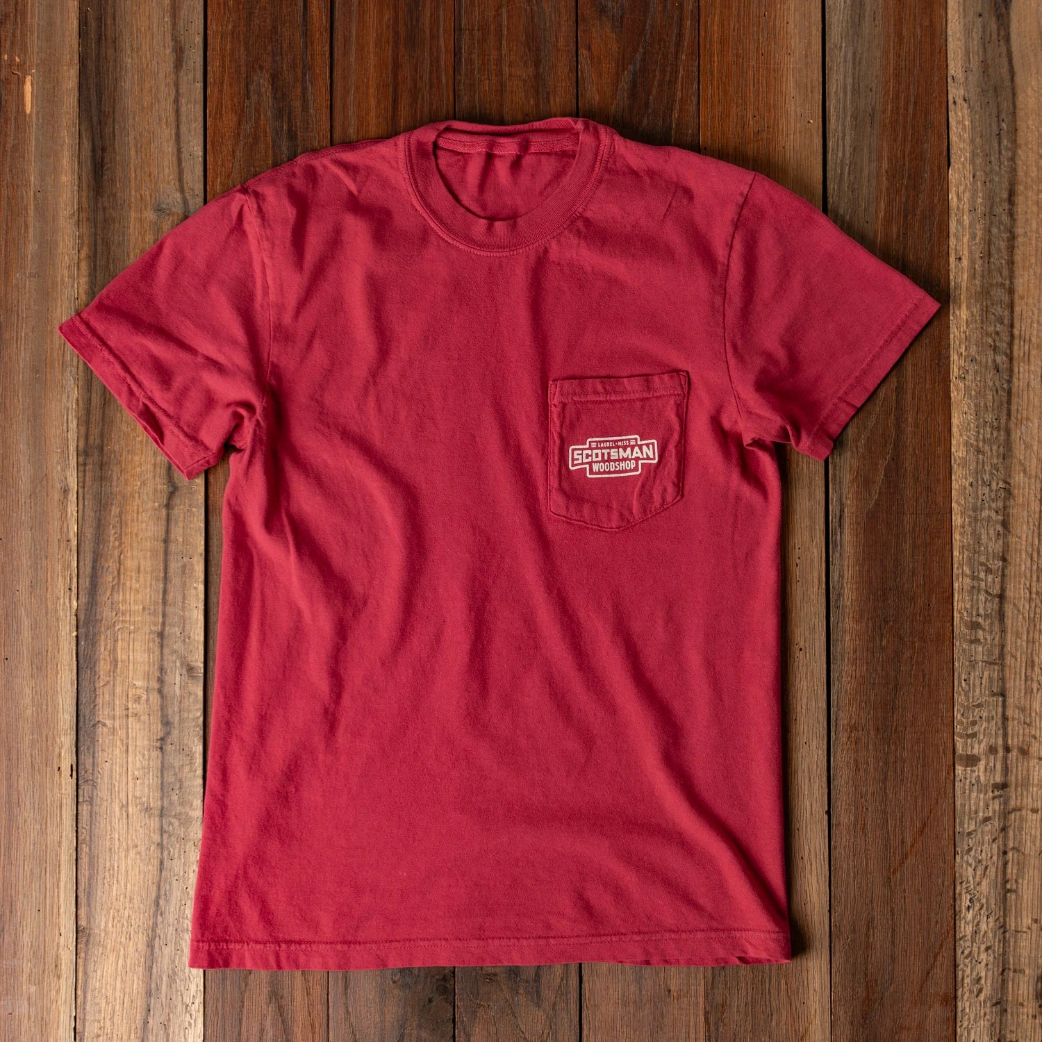 Scotsman Chili Checkered Clint Comfort Colors Pocket T-Shirt 4 Scotsman Chili Checkered Clint Comfort Colors Pocket T-Shirt - Image 2