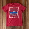 Scotsman Chili Checkered Clint Comfort Colors Pocket T-Shirt -Laurel Mercantile Store Chili Checkered Clint Tshirt 00004
