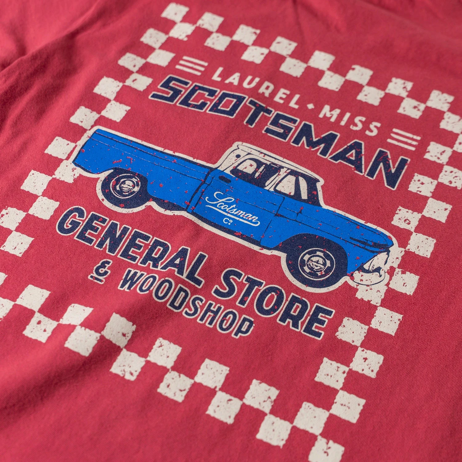 Scotsman Chili Checkered Clint Comfort Colors Pocket T-Shirt 5 Scotsman Chili Checkered Clint Comfort Colors Pocket T-Shirt - Image 3