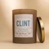 Teakwood & Flannel Masculine Scented Candle - Clint 11 oz 1 Teakwood & Flannel Masculine Scented Candle - Clint 11 oz -Laurel Mercantile Store Clint 11 ounce candle 00006