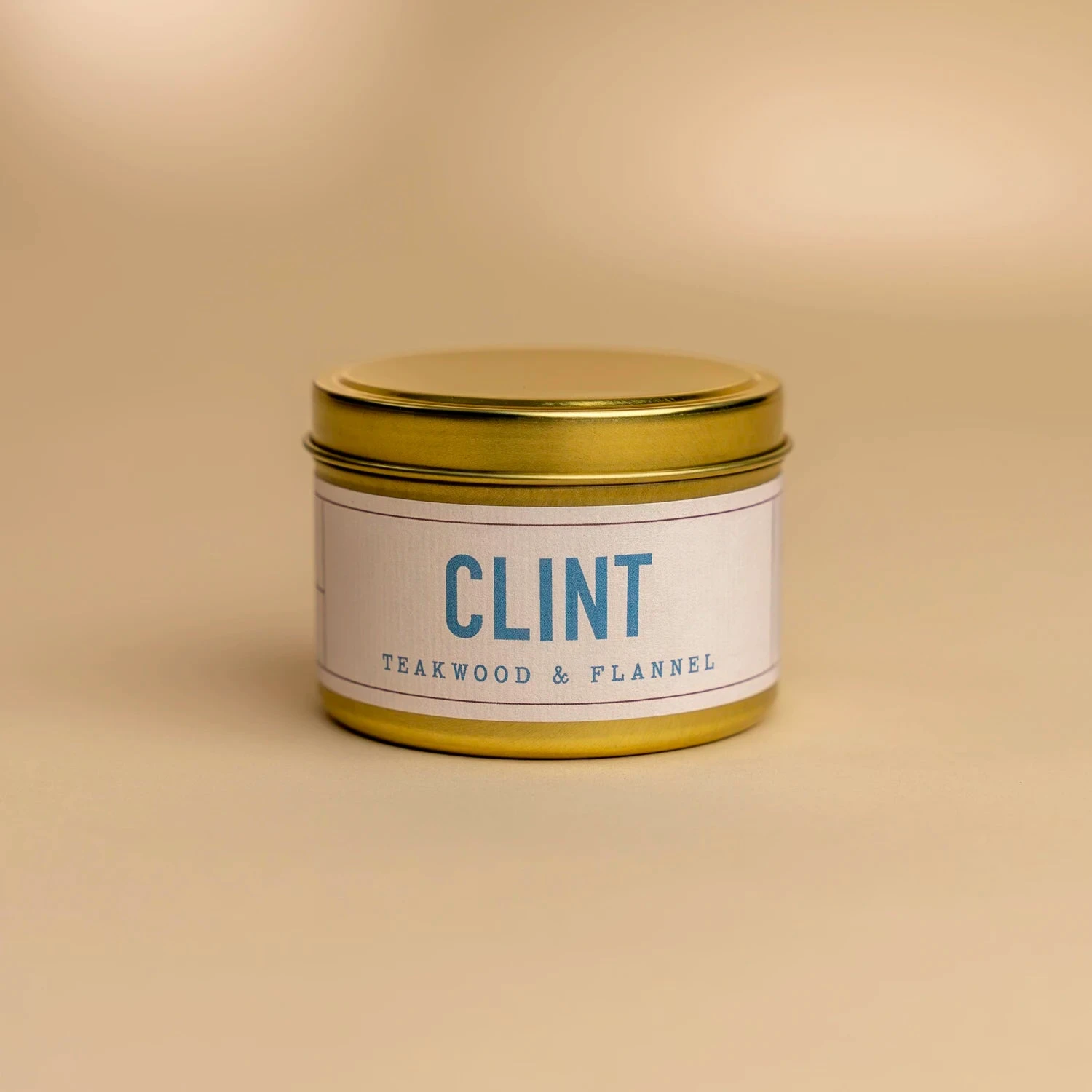 Teakwood and Flannel Scented Candle - Clint 5 oz. Masculine Fragrance 4 Teakwood and Flannel Scented Candle - Clint 5 oz. Masculine Fragrance - Image 2