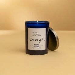 Spiced Scented Candle - Courage Candle 11oz Laurel MS Inspired -Laurel Mercantile Store Courage 11 oz Candle 00004