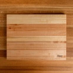 Curly Maple Butcher Block 23 Curly Maple Butcher Block -Laurel Mercantile Store Curly Maple Eased Edge Butcher Block Large 00001