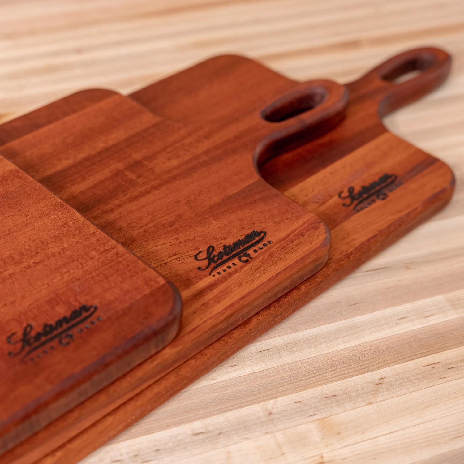 Handcrafted Mahogany Bread Board and Charcuterie Serving Platter 8 Handcrafted Mahogany Bread Board and Charcuterie Serving Platter - Image 6