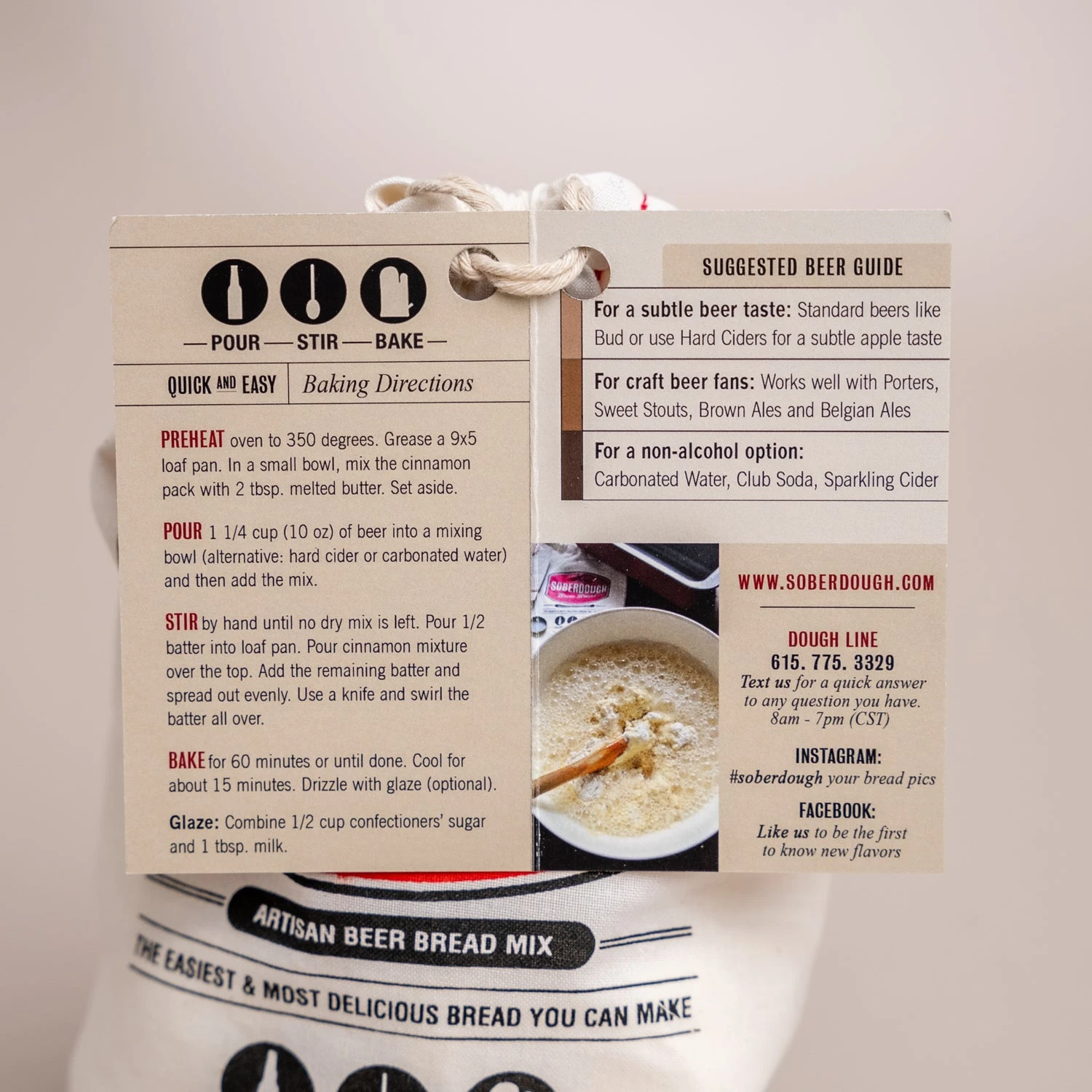 Soberdough - Cinnamon Swirl 4 Soberdough - Cinnamon Swirl - Image 2