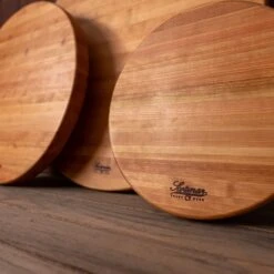 Scotsman Co. Cherry Lazy Susan -Laurel Mercantile Store DSC01341