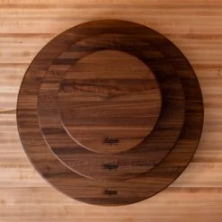 Scotsman Co. Solid Walnut Lazy Susan - Handcrafted in the USA 17 Scotsman Co. Solid Walnut Lazy Susan - Handcrafted in the USA -Laurel Mercantile Store DSC01425