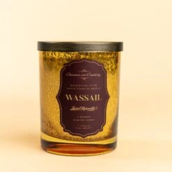 Wassail Scented Holiday Candle - Cinnamon & Cranberry