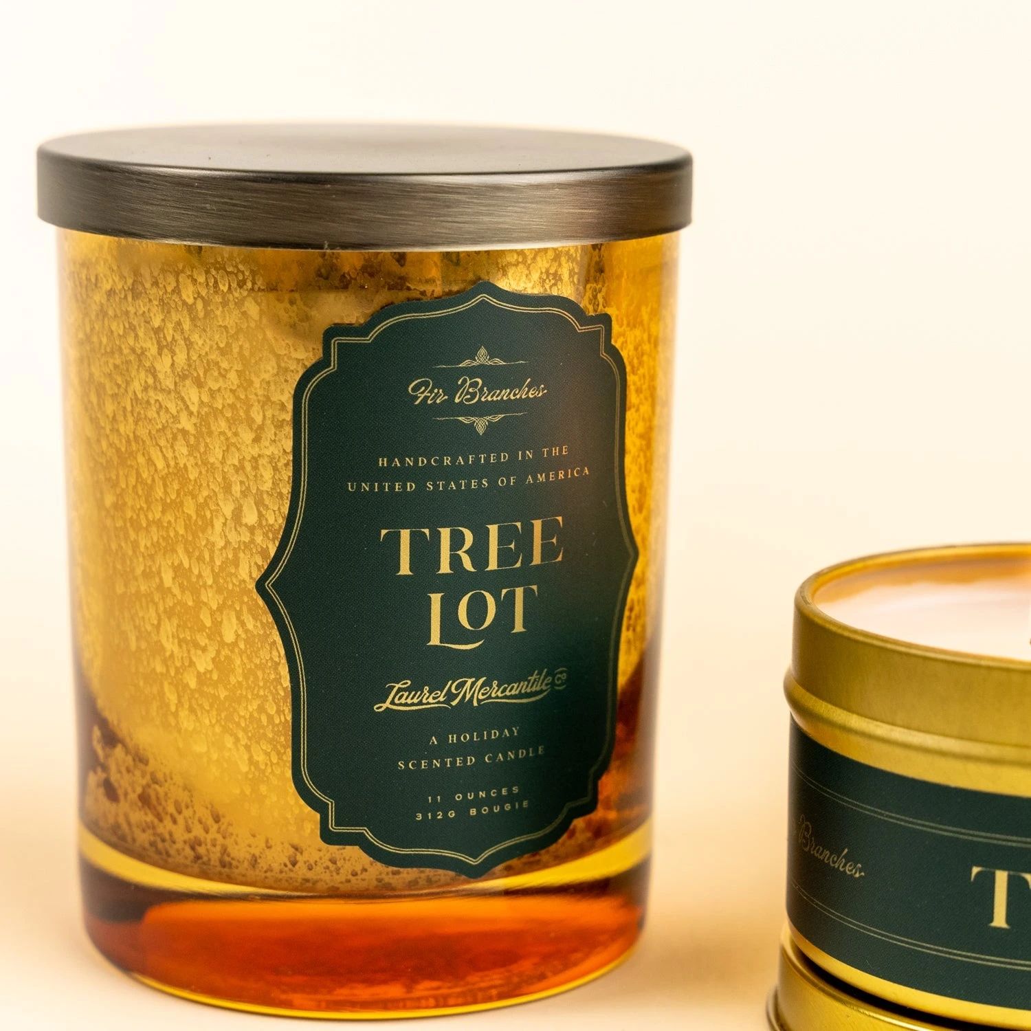 Tree Lot Fir Scented Holiday Candle - 11 oz 5 Tree Lot Fir Scented Holiday Candle - 11 oz - Image 3