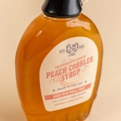 LMCo. Peach Cobbler Syrup -Laurel Mercantile Store DSC01569 2