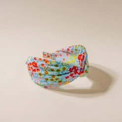 Lucy's Wildflower Comfort-Fit Headband - Non-Slip Fabric Hair Accessory -Laurel Mercantile Store DSC02718