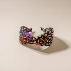 Lucy's Wildflower Comfort-Fit Headband - Non-Slip Fabric Hair Accessory -Laurel Mercantile Store DSC02723