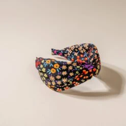 Lucy's Wildflower Comfort-Fit Headband - Non-Slip Fabric Hair Accessory -Laurel Mercantile Store DSC02724