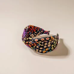 Lucy's Wildflower Comfort-Fit Headband - Non-Slip Fabric Hair Accessory -Laurel Mercantile Store DSC02725